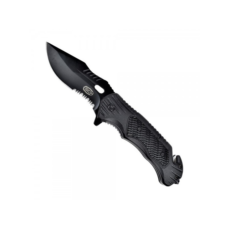 COLTELLO TATTICO STEEL CLAW KNIVES NERO