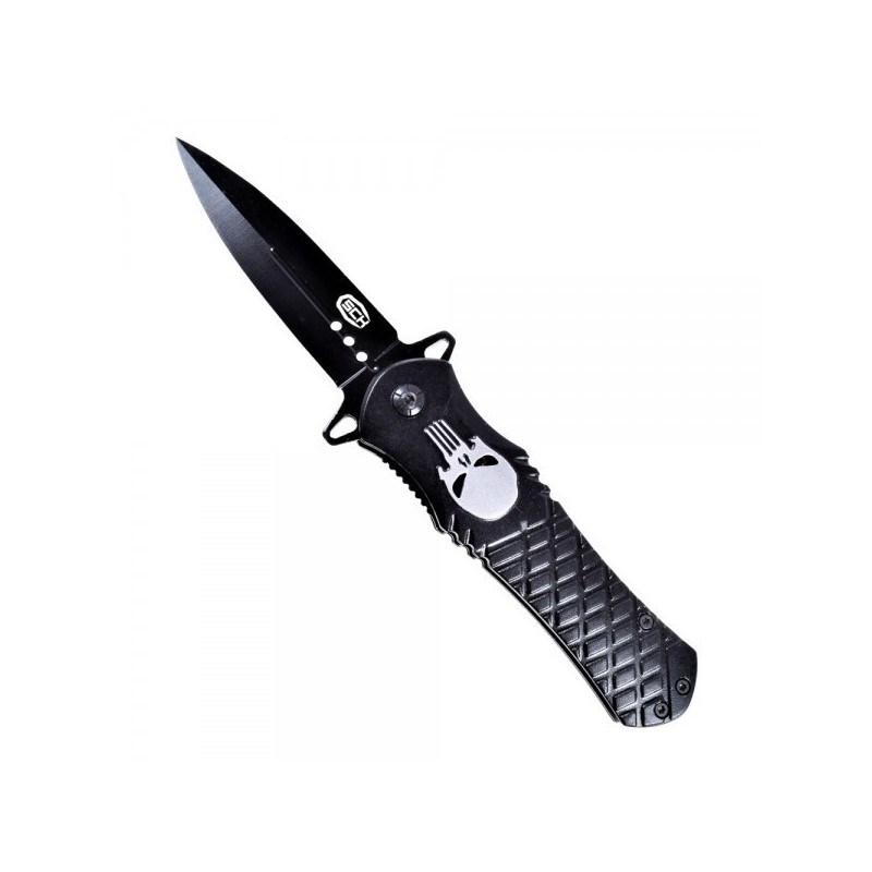 COLTELLO TATTICO STEEL CLAW KNIVES PUNISHER NERO COLTELLO TATTICO STEEL CLAW KNIVES PUNISHER NERO