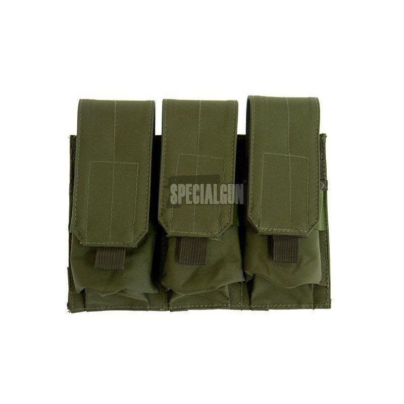 GFC CARGADOR TRIPLE M4/M16 VERDE OD GFC CARGADOR TRIPLE M4/M16 VERDE OD