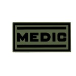 PATCH IN GOMMA PVC 3D MEDIC VERDE PATCH IN GOMMA PVC 3D MEDIC VERDE