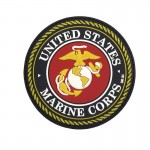 PATCH IN GOMMA 3D PVC MARINES CORPS PATCH IN GOMMA 3D PVC MARINES CORPS