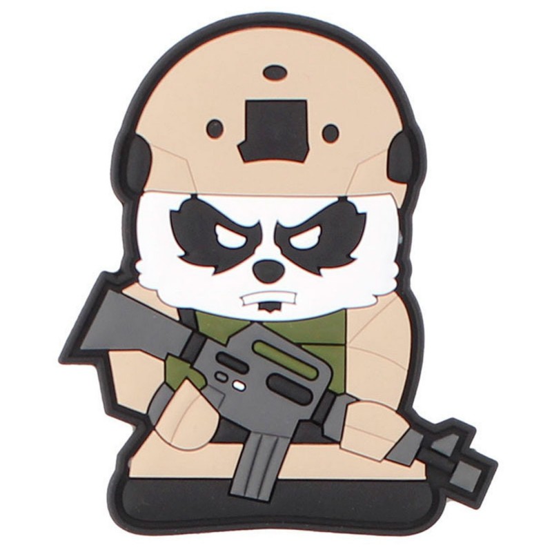 PVC RUBBER PATCH 3D BEAR KILLER FULL COLOUR PVC RUBBER PATCH 3D BEAR KILLER FULL COLOUR