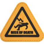 RISK OF DEATH RUBBER PATCH VIPER TACTICAL RISK OF DEATH RUBBER PATCH VIPER TACTICAL