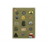 PATCH PANEL 8FIELDS GREEN OD