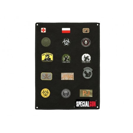 PATCH PANEL 8FIELDS BLACK
