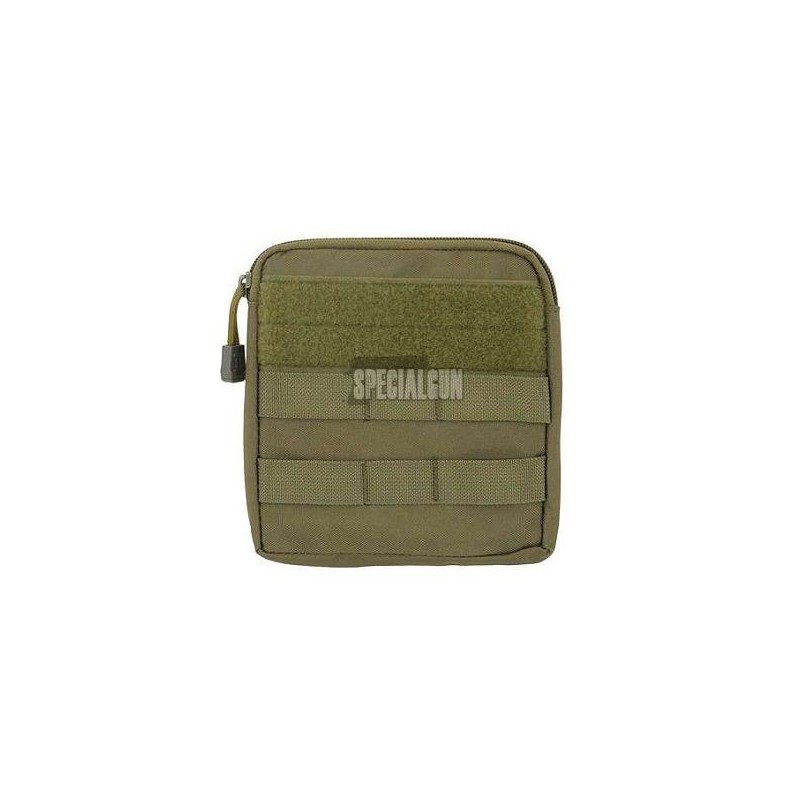 8FIELDS BOLSILLO CUADRADO CON CREMALLERA VERDE OD 8FIELDS BOLSILLO CUADRADO CON CREMALLERA VERDE OD