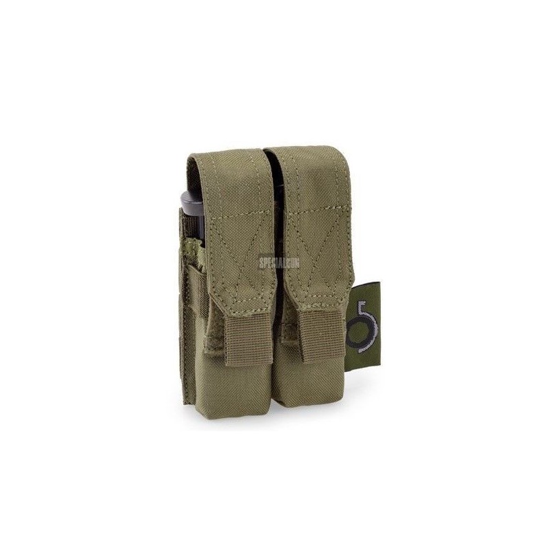 DOUBLE LOADER POCKET 9 mm OUTAC GREEN OD