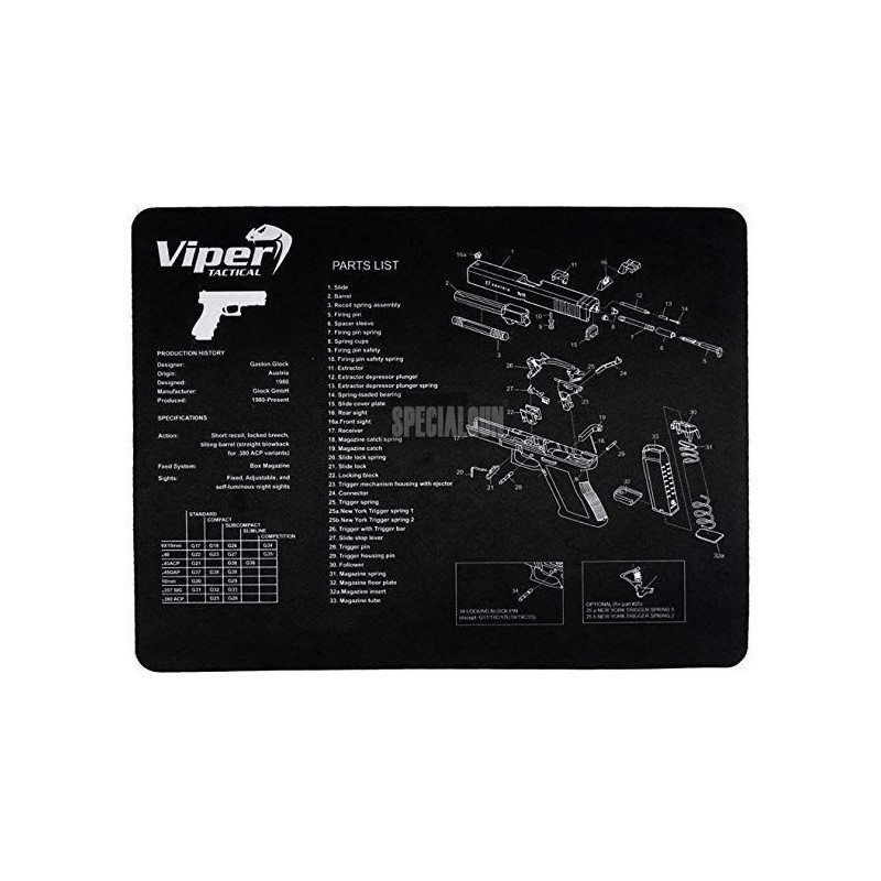 GLOCK ALFOMBRILLA DE DESMONTAJE VIPER GLOCK ALFOMBRILLA DE DESMONTAJE VIPER
