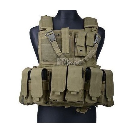 TACTICAL VEST CIRAS MARITIME COMPLETO GFC VERDE OD