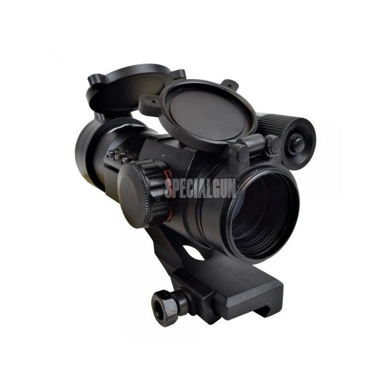 RED DOT AIM M2 WITH RED METAL LASER JS-TACTICAL RED DOT AIM M2 WITH RED METAL LASER JS-TACTICAL