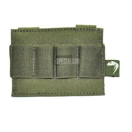 SHOTGUN SHELL POCKET 4 PLACES VIPER TACTICAL GREEN OD