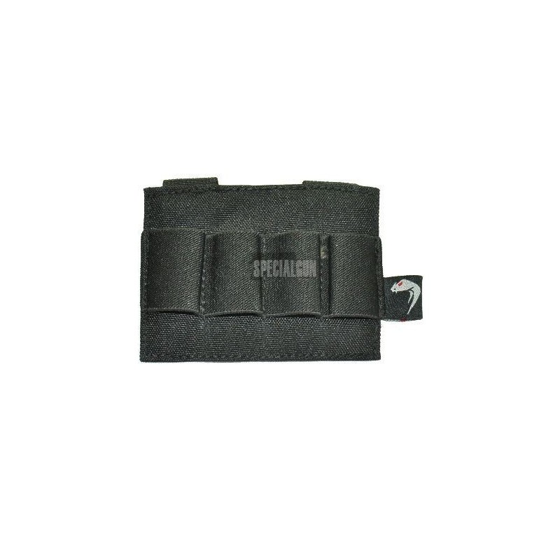 VIPER TACTICAL BOLSILLO PARA CARTUCHOS DE ESCOPETA 4 PLAZAS NEGRO