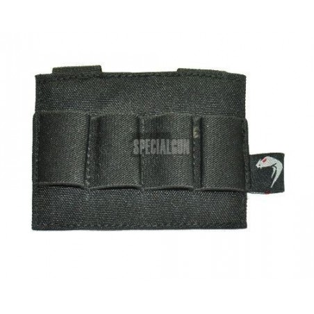 VIPER TACTICAL BOLSILLO PARA CARTUCHOS DE ESCOPETA 4 PLAZAS NEGRO