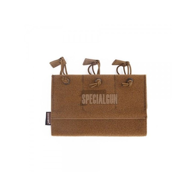 PORTAPLACAS TRIPLE MARSUPIAL POCKET 5.56 EMERSON COYOTE BROWN PORTAPLACAS TRIPLE MARSUPIAL POCKET 5.56 EMERSON COYOTE BROWN