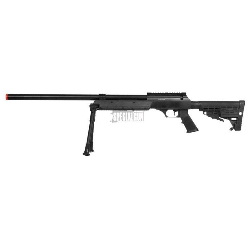 WELL RIFLE DE FRANCOTIRADOR SR2 LRV BÍPODE NEGRO WELL RIFLE DE FRANCOTIRADOR SR2 LRV BÍPODE NEGRO