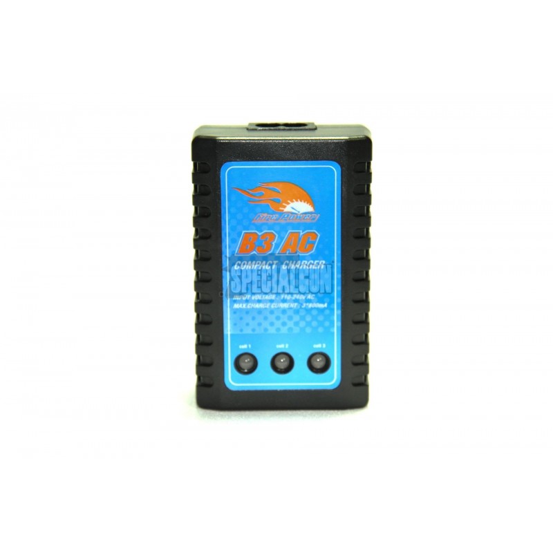 CARGADOR DE BATERIA LIPO 7.4 o 11.1V 2S-3S B3-AC FIRE POWER CARGADOR DE BATERIA LIPO 7.4 o 11.1V 2S-3S B3-AC FIRE POWER