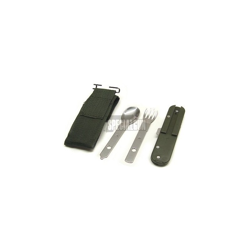 CAMPING CUTLERY GREEN OD FOSCO CAMPING CUTLERY GREEN OD FOSCO