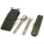 CAMPING CUTLERY GREEN OD FOSCO CAMPING CUTLERY GREEN OD FOSCO