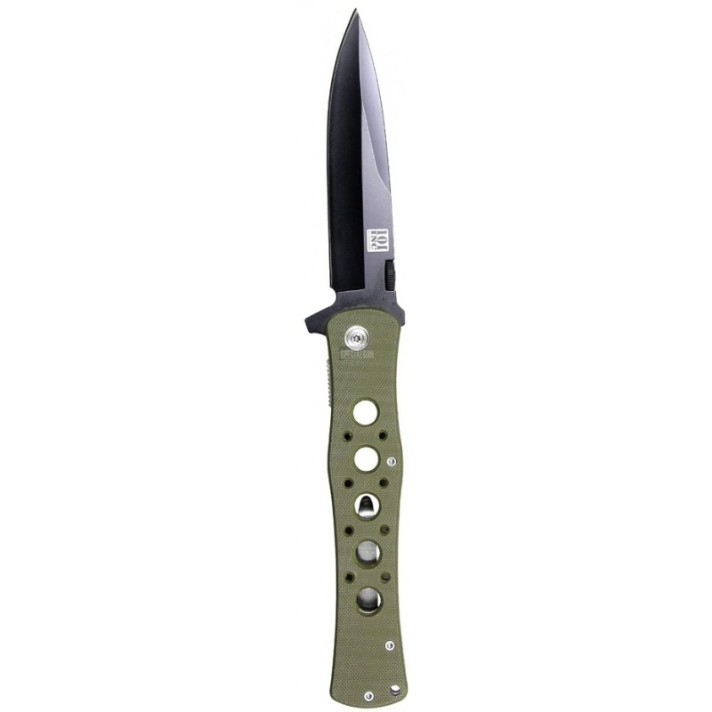 COLTELLO 27,5 cm RICHIUDIBILE KNIFE 101 INC VERDE COLTELLO 27,5 cm RICHIUDIBILE KNIFE 101 INC VERDE