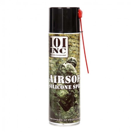 SILICONE SPRAY FOR WEAPONS 400 ml 101INC BLACK