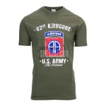 U.S. CAMISETA MILITAR ARMY AIRBORNE GREEN U.S. CAMISETA MILITAR ARMY AIRBORNE GREEN