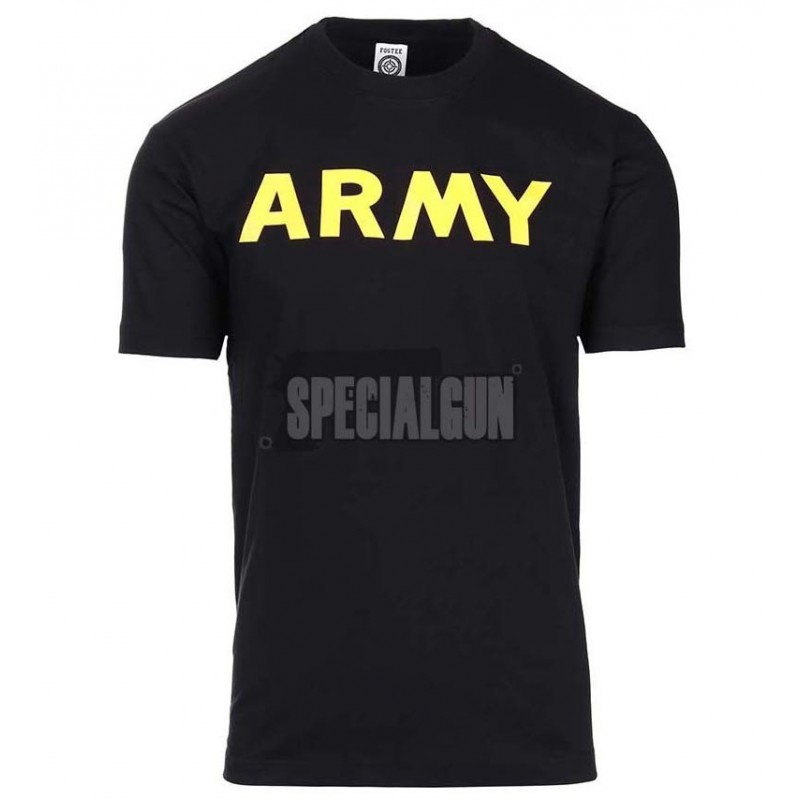 T-SHIRT MILITARE ARMY FOSTEX NERA T-SHIRT MILITARE ARMY FOSTEX NERA