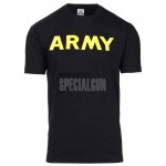 T-SHIRT MILITARE ARMY FOSTEX NERA T-SHIRT MILITARE ARMY FOSTEX NERA