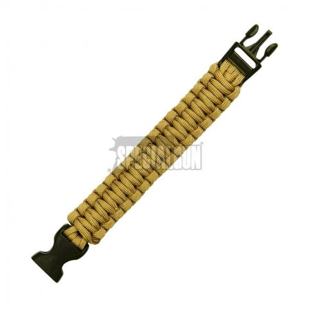 101INC PULSERA PARACORD BRONCEADO