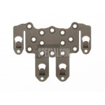 PLACA DE RESORTE PARA FUNDA SERPA TAN PLACA DE RESORTE PARA FUNDA SERPA TAN