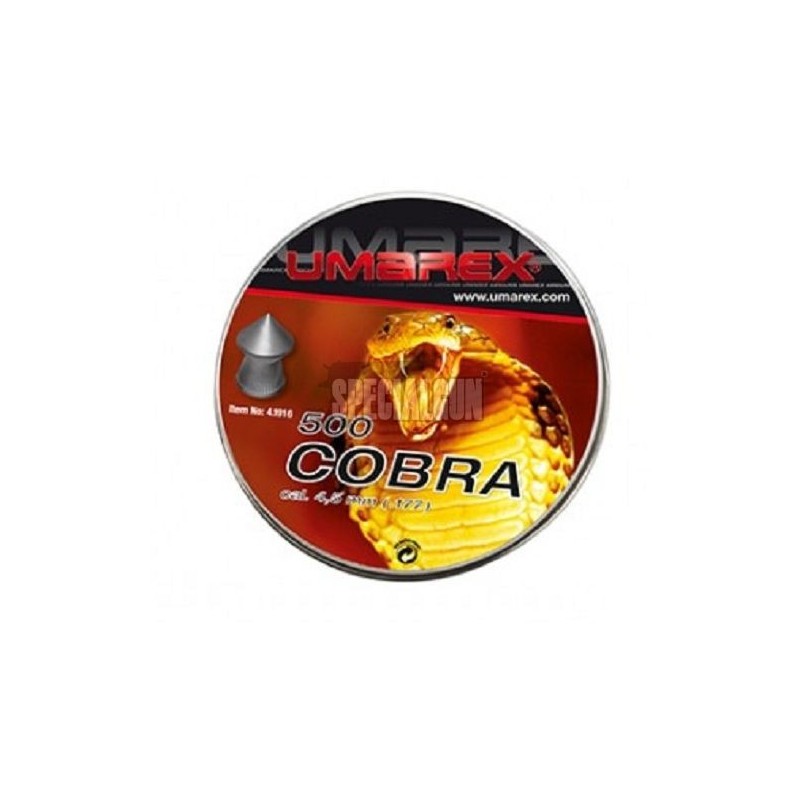 COBRA LEADS CAL.4,5 0,56 gr UMAREX 500 pcs