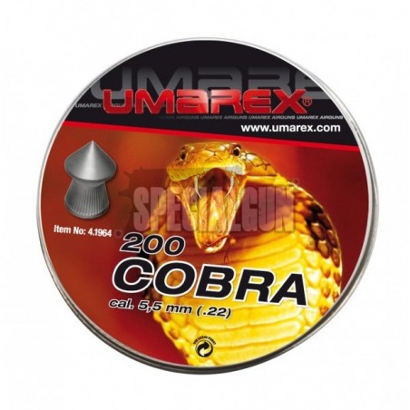 UMAREX Perdigones CAL 5.5 COBRA 1.02 g 200 unid