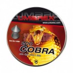 UMAREX Perdigones CAL 5.5 COBRA 1.02 g 200 unid UMAREX Perdigones CAL 5.5 COBRA 1.02 g 200 unid