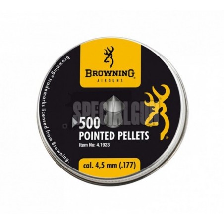 CAL.4,5 POINTED 0,56 gr BROWNING 500 pcs