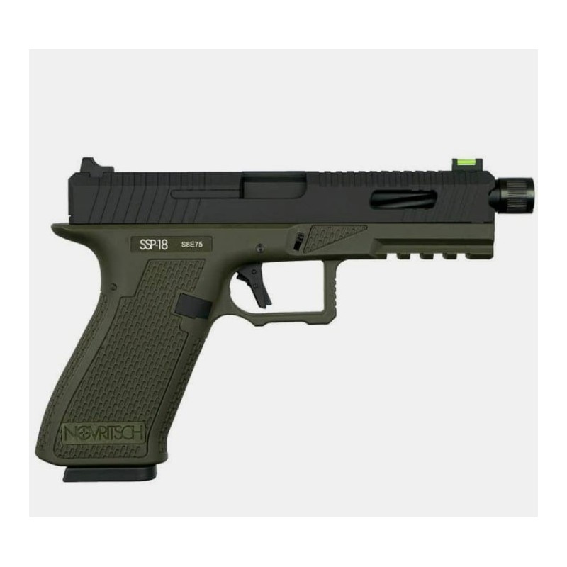 PISTOLA SSP18 GREEN GAS BLOWBACK NOVRITSCH GREEN PISTOLA SSP18 GREEN GAS BLOWBACK NOVRITSCH GREEN