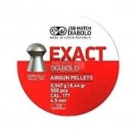 CAL.4,5 DIABOLO pellets 0,54 gr 500 uds EXACTO CAL.4,5 DIABOLO pellets 0,54 gr 500 uds EXACTO