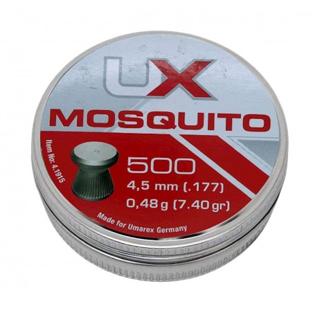 UMAREX PLOMOS CAL.4,5 0,48 gr MOSQUITO