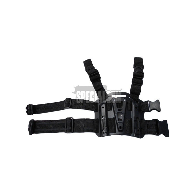 LEG PLATE FOR SERPA CQC HOLSTERS BLACK