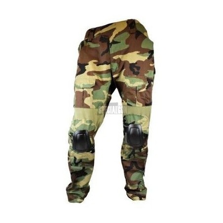 COMBAT TROUSERS JS-WARRIOR WOODLAND