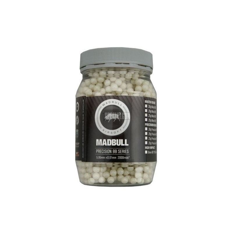 BOLAS DE RASTREO 0,20 gr 2000 unid MADBULL BOLAS DE RASTREO 0,20 gr 2000 unid MADBULL