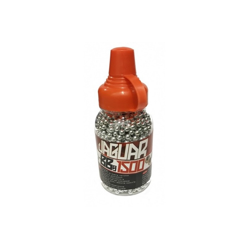 ALUMINIUM BALLS CAL.4.5 1500 pcs JAGUAR