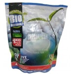 BIODEGRADABLE BALLS 0.20 gr. 1kg bag G&G WHITE BIODEGRADABLE BALLS 0.20 gr. 1kg bag G&G WHITE