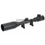 3-9X50 OPTIC WITH ZOOM AND ILLUMINATED RETICLE RIFLESCOPE 3-9X50 OPTIC WITH ZOOM AND ILLUMINATED RETICLE RIFLESCOPE