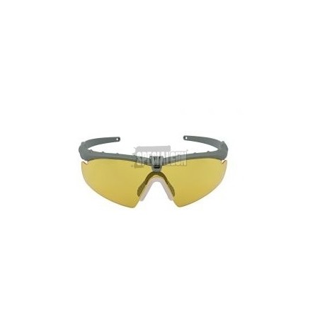 MFRAME REPLICA GAFAS MONTURA AMARILLA LENTE VERDE