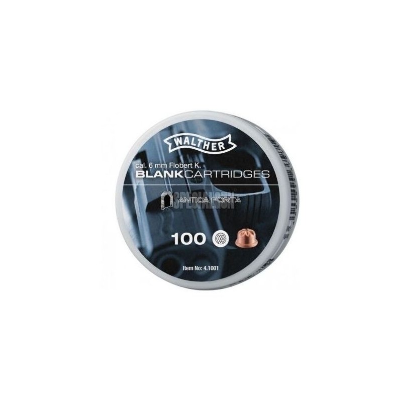 MUNIZIONI A SALVE 6 mm WALTHER MUNIZIONI A SALVE 6 mm WALTHER