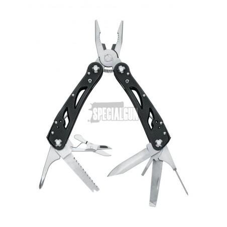 MULTITOOL PLIERS WITH SATIN-FINISHED BLADE BLACKFOX