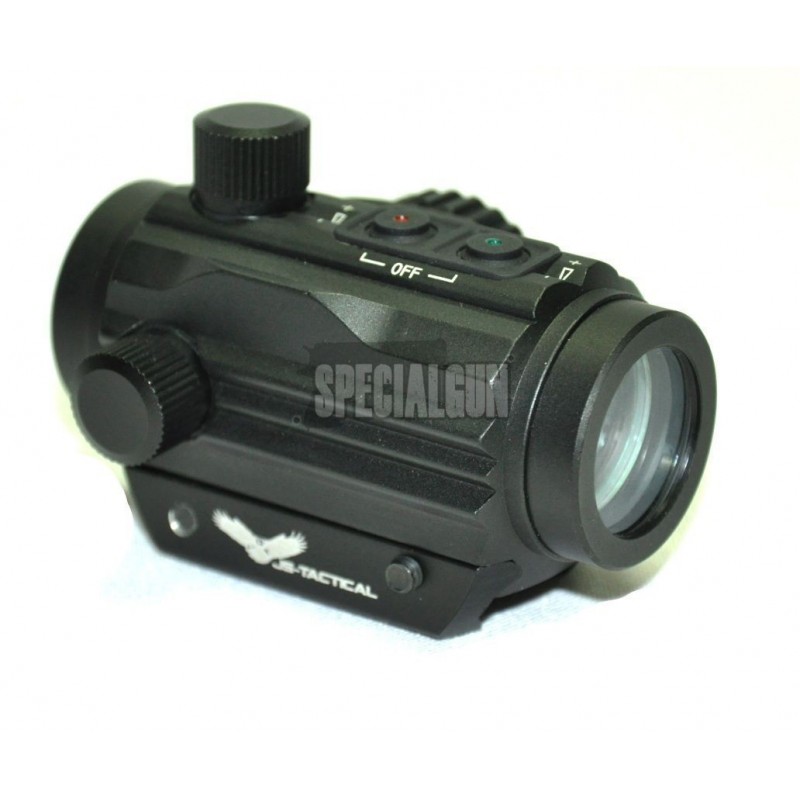 MINI RED DOT 1X22 DIGITAL METAL JS-TACTICAL NERO MINI RED DOT 1X22 DIGITAL METAL JS-TACTICAL NERO