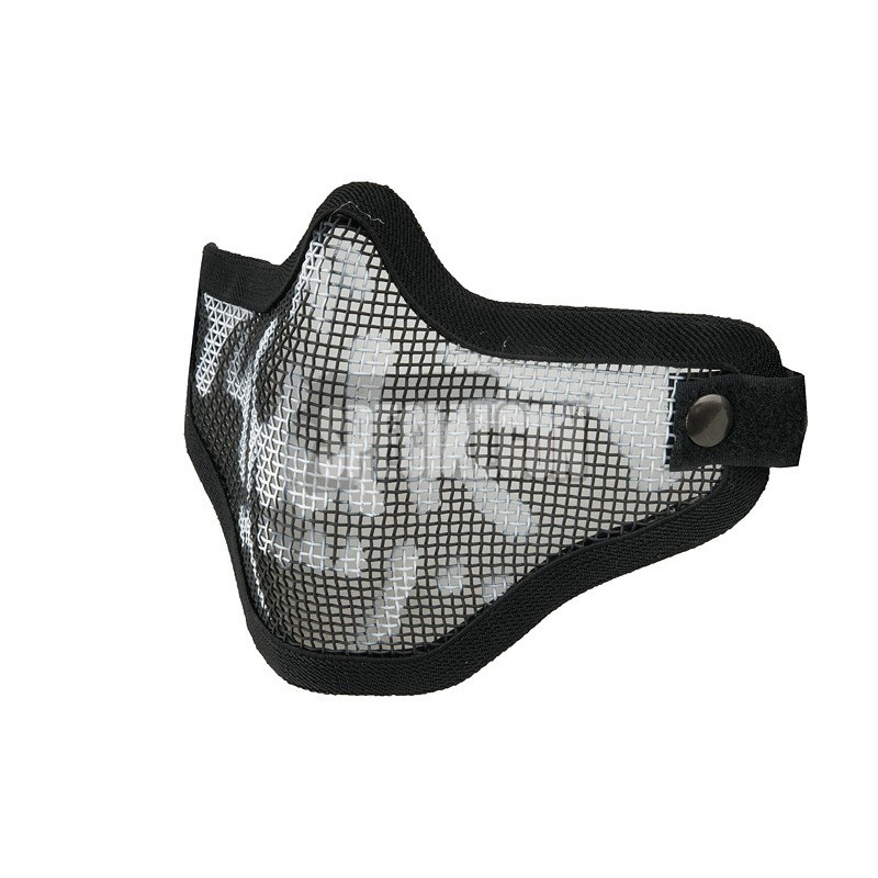 MASCHERA PROTEZIONE A RETE TESCHIO ULTIMATE NERO MASCHERA PROTEZIONE A RETE TESCHIO ULTIMATE NERO