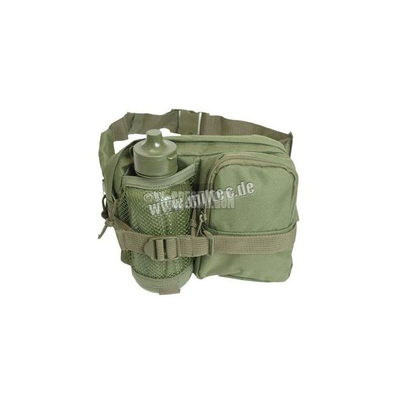 MILITARY POUCH WITH WATER BOTTLE MILTEC GREEN OD MILITARY POUCH WITH WATER BOTTLE MILTEC GREEN OD