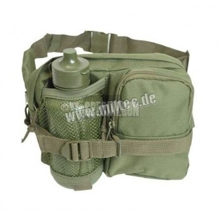 MARSUPIO MILITARE CON BORRACCIA MILTEC VERDE OD