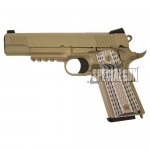 M45 A1 1911 GAS BLOWBACK FULL METAL WE TAN M45 A1 1911 GAS BLOWBACK FULL METAL WE TAN